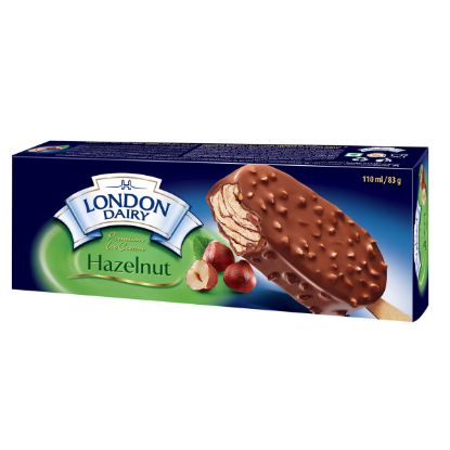 Picture of London Dairy Ice Cream Cone Chocolate Hazelnut 110ml