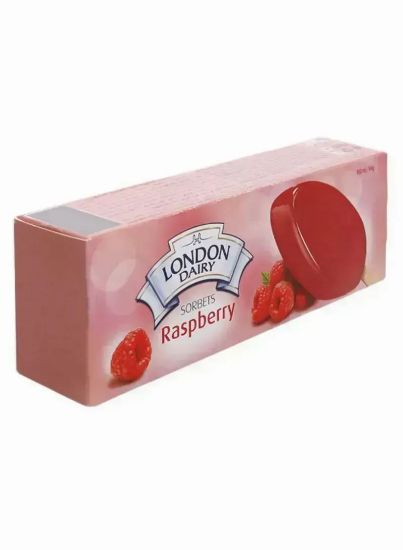 Picture of London Dairy Ice Cream Sorbets Raspberry 100ml