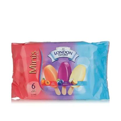 Picture of London Dairy Mini Stick Sorbets (6x50ml)