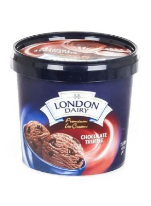 Picture of London Dairy Ice Cream Tub Chocolate Truffle 1ltr