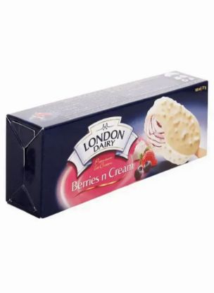 Picture of London Dairy Premium Ice Cream Berries N Cream 100ml