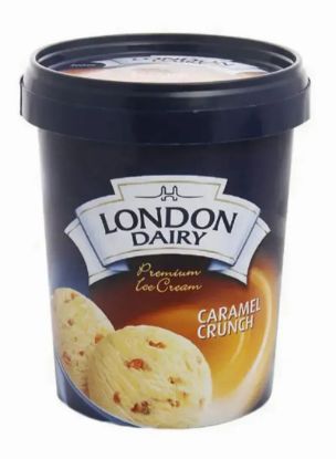 Picture of London Dairy Premium Ice Cream Caramel Crunch 500ml