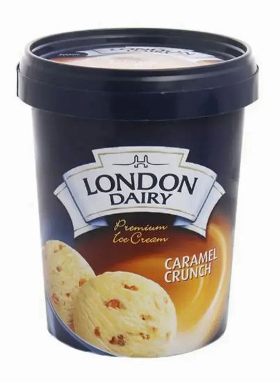 Picture of London Dairy Premium Ice Cream Caramel Crunch 500ml