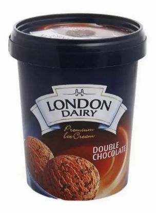 Picture of London Dairy Premium Ice Cream Double Chocolate 500gm