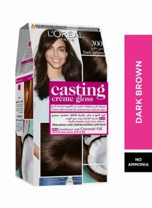 Picture of Loreal Casting Hair Collor Dark Brown No.300