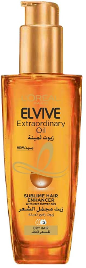 Picture of L'Oreal Paris Elvive Extraordinary Oil For Dry Hair 100ml