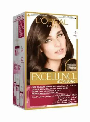 Picture of L'oreal Paris Excellence Creme Hair Colour Brown#4