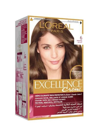 Picture of L'Oréal Paris Excellence Creme Haircolor 6.0 Dark Blonde