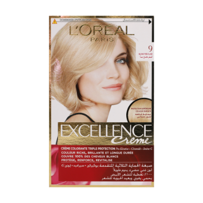 Picture of L'Oreal Paris Excellence Creme Haircolor 9.0 Very Light Brown