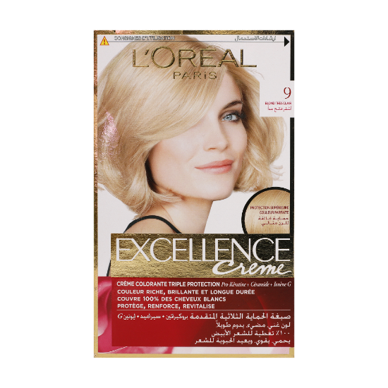 Picture of L'Oreal Paris Excellence Creme Haircolor 9.0 Very Light Brown