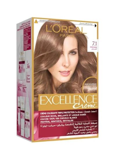 Picture of L'Oreal Paris Excellence Hair Color Blond Cendre#7.1