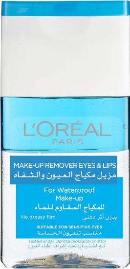 Picture of L'Oreal Paris Eye & Lips Make Up Remover Water Proof 125ml