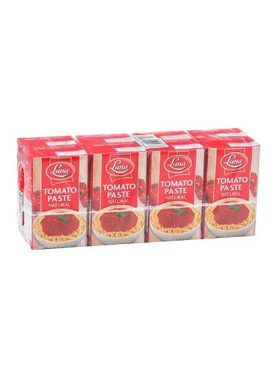 Picture of Luna Natural Tomato Paste In Tetra Pack 8x135gm