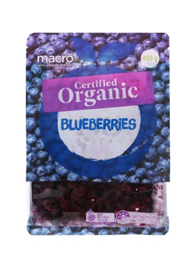 Picture of Macro Wholefoods Market Organic Frozen Blueberries 450gm