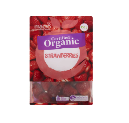 Picture of Macro Wholefoods Market Organic Frozen Strawberries 450gm