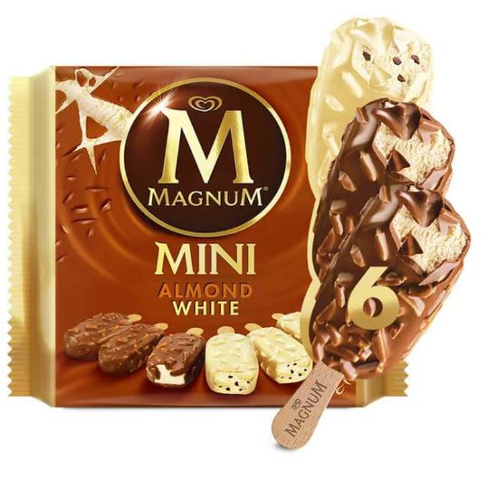 Picture of Magnum Ice Cream Stick Mini White Almond 345ml