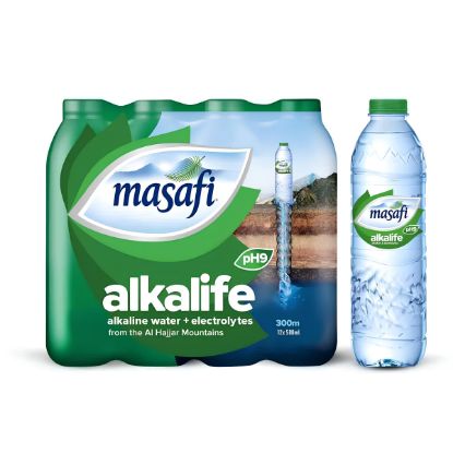 Picture of Masafi Drinking Water Alkaline 12x500ml