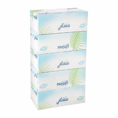 Picture of Masafi White Tissue Facial Pure Soft Care 2 Ply 5x200's