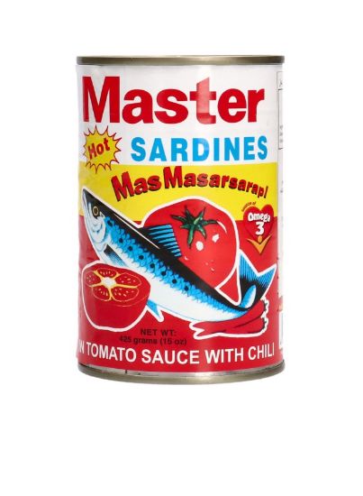 Picture of Master Sardine In Tomato Sauce With Chilli 425gm