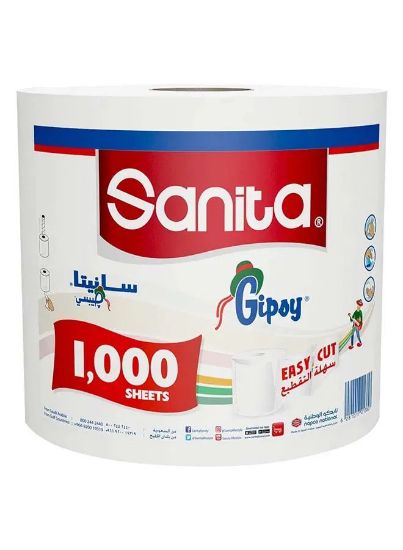 Picture of Sanita Maxi Roll Gipsy Easy Cut 1000 Sheets