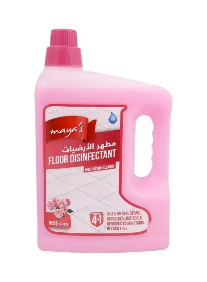 Picture of maya's Floor Disinfectant Multi Action Cleaner Rose 3ltr