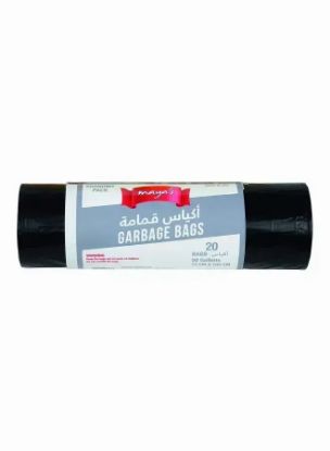 Picture of Maya's Garbage Bag Roll Black 50 Gallon 20's