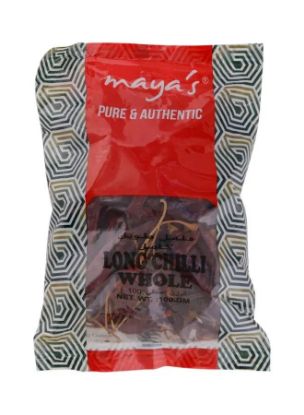 Picture of Maya's Pure & Authentic Long Chilli Whole 100gm