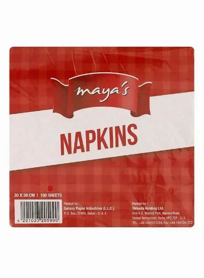 Picture of Maya's Soft Premium Napkins 100's