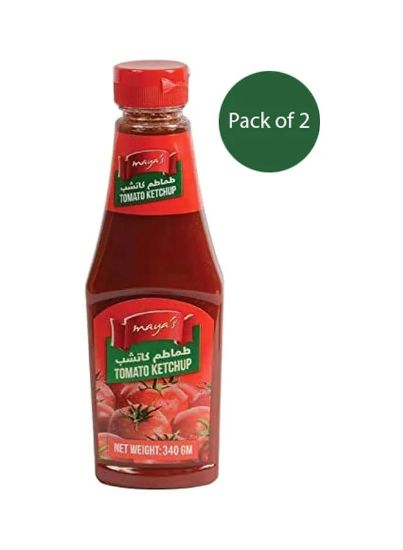 Picture of maya's Tomato Ketchup Twin Pack 2x340gm