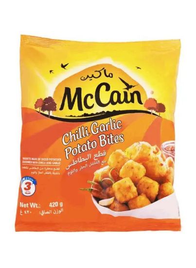 Picture of Mccain Frozen Potato Bites Chili Grilled 420gm