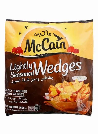 Picture of Mccain Seasoned Wedges Lightly Seasoned 750gm