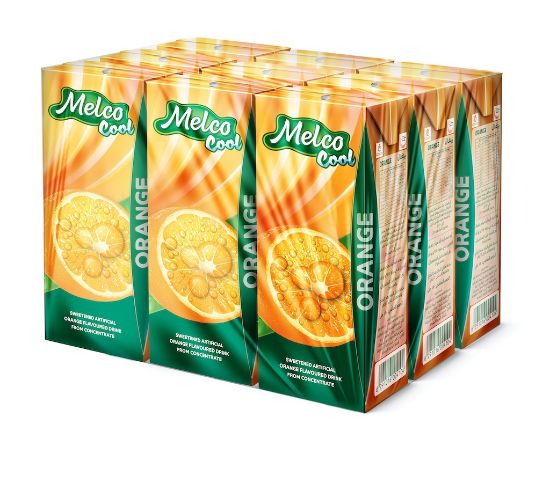 Picture of Melco Cool Orange Juice No Preservatives, 9x250ml