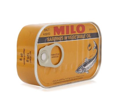 Picture of Milo Spiced Sardines In Vegetable Oil 125gm