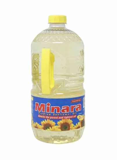 Picture of Minara Pure Sunflower Oil Pvc 3litre