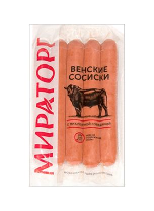 Picture of Miratorg Sausage Venskie Meat Boiled 225gm