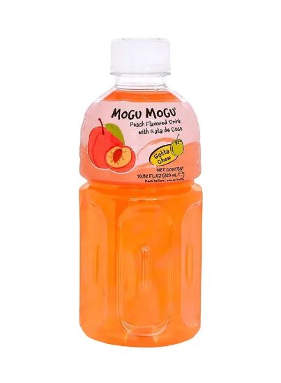 Picture of Mogu Mogu Peach Juice With Nata 320ml