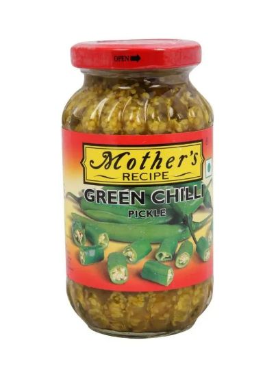 Picture of Mother'S Recipe Green Chili Pickle 400gm