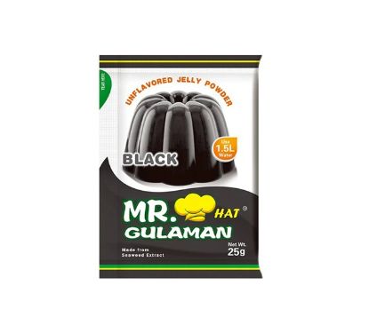 Picture of Mr. Hat Gulaman Jelly Powder Unflavored Black 25gm