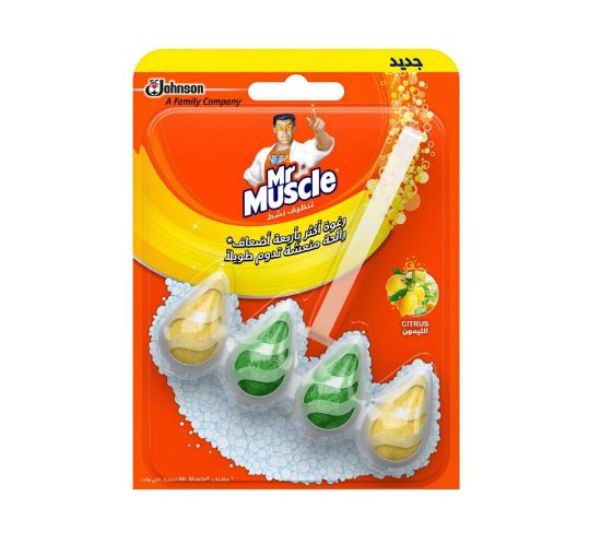 Picture of Mr.Muscle 5 in 1 Toilet Cleaner Citrus 30gm