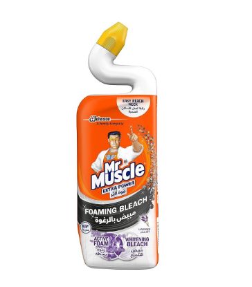 Picture of Mr.Muscle Toilet Foaming Bleach Lavender 750ml