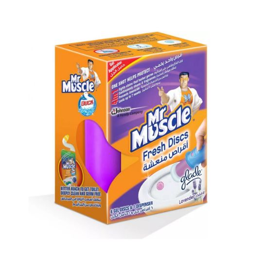 Picture of Mr.Muscle Fresh Discs Lavender 38gm