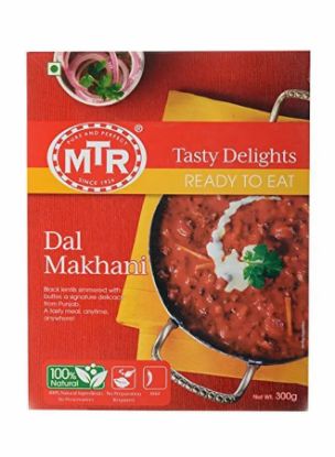 Picture of Mtr Dal Makhani Black Lentil Curry Tasty Delights Ready To Eat 300gm