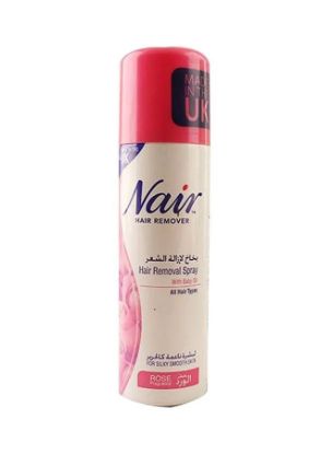 Picture of Nair Hair Rmoval Spray With Baby Oil Rose 200ml