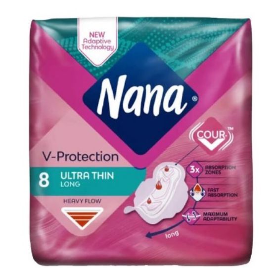 Picture of Nana V-Protection Ultra Thin Long 8Pads