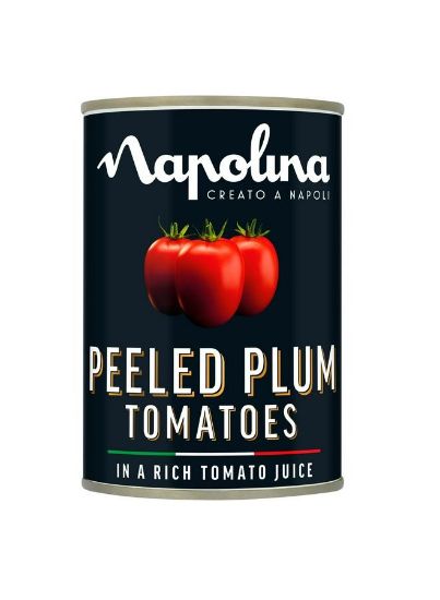 Picture of Napolina Peeled Plum Tomatoes 400gm