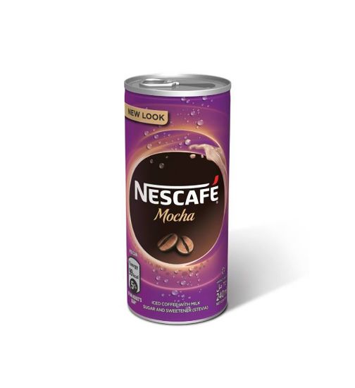 Picture of Nescafe Mocha Iced Coffee With Milk, Sugar & Sweetener 240ml