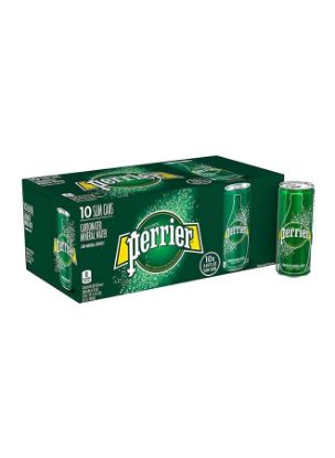 Picture of Perrier Sparkling Water Slim Can, 10x250ml