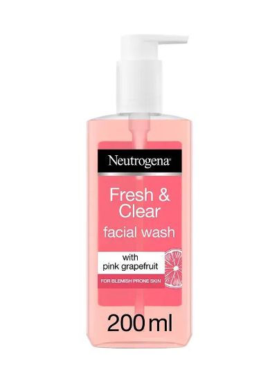 Picture of Neutrogena Facial Wash Fresh & Clear With Grapefruit 200ml