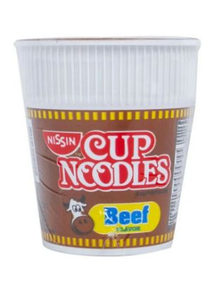 Picture of Nissin Instant Cup Noodles Beef Flavor 60gm