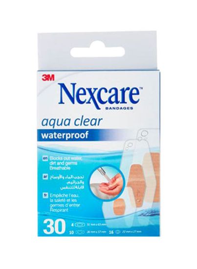 Picture of Nexcare Bandage Clear Waterproof 30's